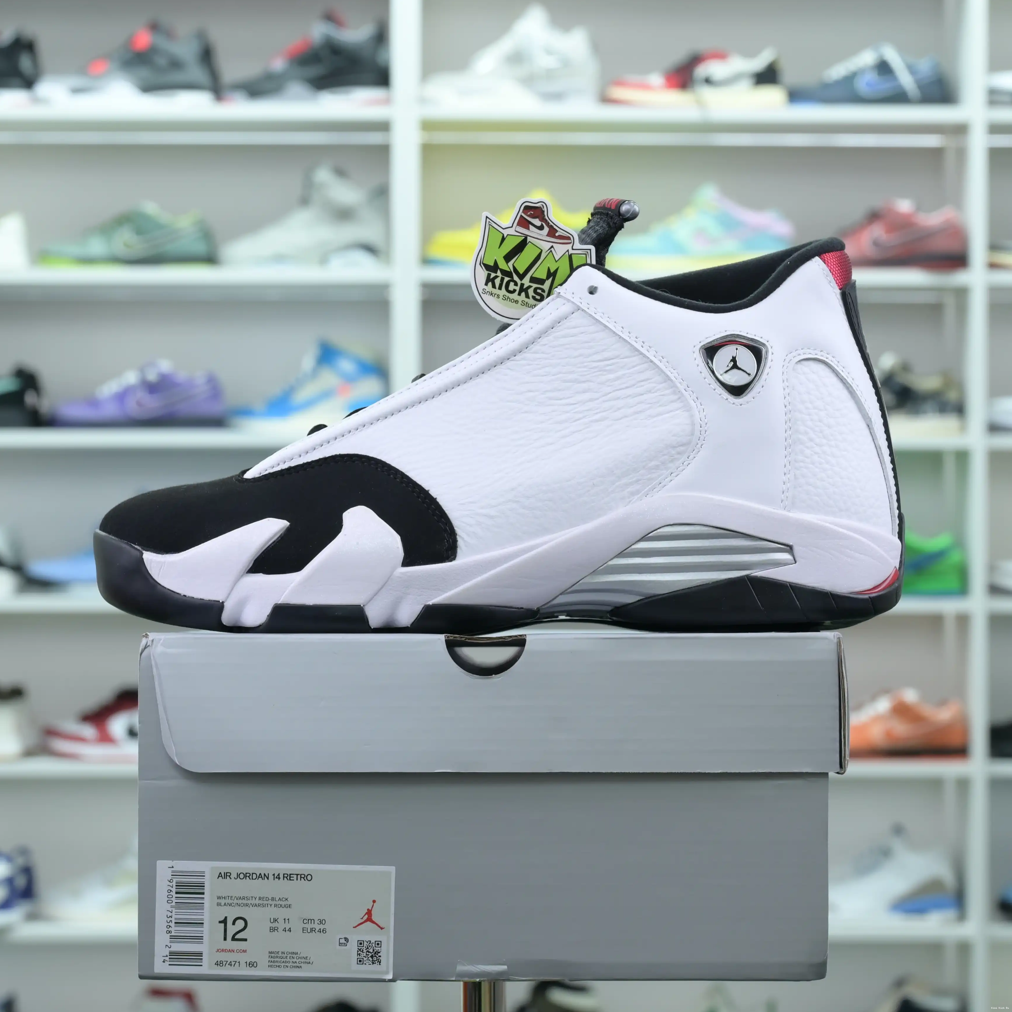 Jordan Toe”2024 Kimikick Jordan14“Black Air 0515